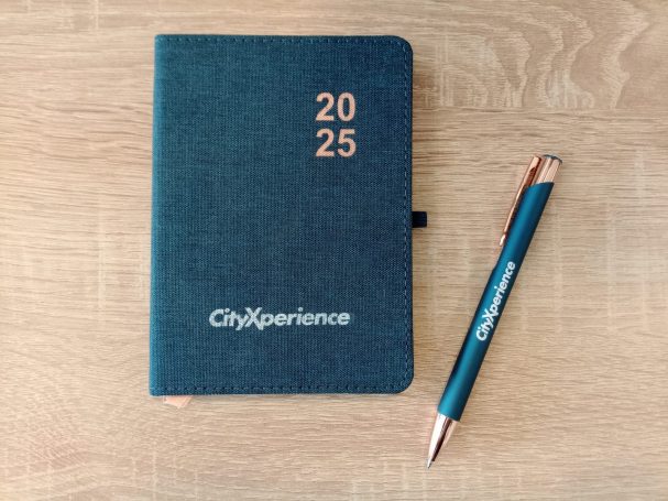 Agenda y bolígrafo Cityxperience