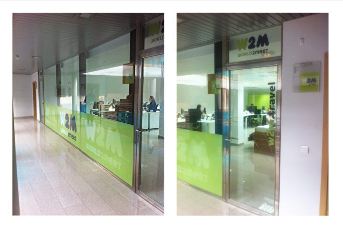 Rotulación oficinas World 2 Meet