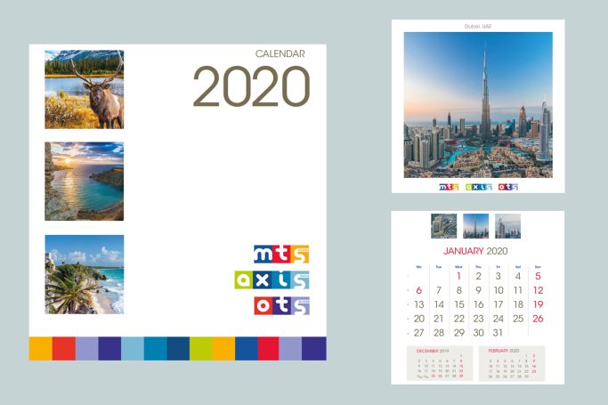 Calendario de mesa para MTS