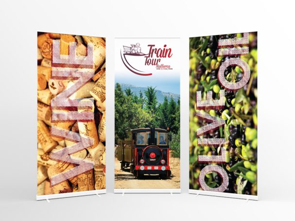 Roll ups para Train Tour Mallorca