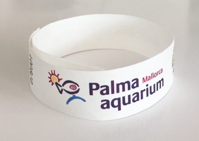 Pulsera identificativa Palma Aquarium